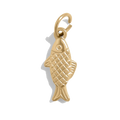 Fish charm on transparent background